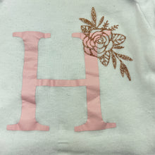 Load image into Gallery viewer, Girls Baby Berry, white cotton bodysuit / romper, FUC, size 000,