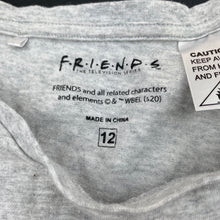 Load image into Gallery viewer, Girls FRIENDS, cotton pyjama t-shirt / top, FUC, size 12,