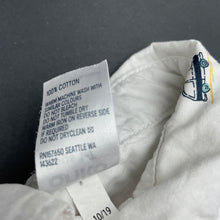 Load image into Gallery viewer, Boys Anko, lightweight cotton short sleeve shirt, marks on front, FUC, size 4,