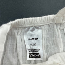 Load image into Gallery viewer, Girls Bonds, crinkle cotton & tulle tutu romper dress, FUC, size 00,