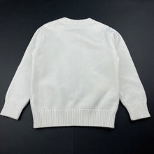 Load image into Gallery viewer, Boys JMBEAR, soft feel knitted sweater / jumper, no size, armpit to armpit: 30cm, shoulder to cuff: 32cm, GUC, size 3-4,