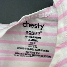 Load image into Gallery viewer, Girls Bonds, chesty singlet top, FUC, size 00,