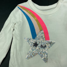 Load image into Gallery viewer, Girls Cotton On, stretchy bodysuit / romper, sequins, FUC, size 00,