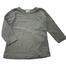 Load image into Gallery viewer, Boys Anko, grey soft cotton long sleeve top, FUC, size 0,