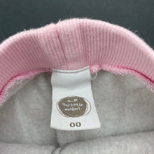 Load image into Gallery viewer, Girls Tiny Little Wonders, fleece lined pants, elasticated, EUC, size 00,