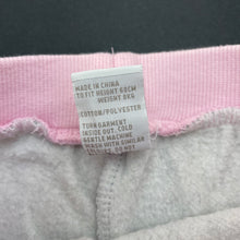 Load image into Gallery viewer, Girls Tiny Little Wonders, fleece lined pants, elasticated, EUC, size 00,