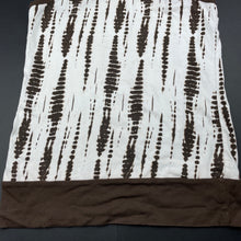 Load image into Gallery viewer, Girls brown & white, cotton singlet / tank top, armpit to armpit: 33cm, L: 53cm, FUC, size 7-8,