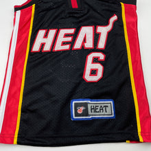 Load image into Gallery viewer, Boys Miami Heat, James 6, basketball top, FUC, size 4,