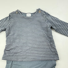 Load image into Gallery viewer, Boys Anko, grey stretchy romper, FUC, size 0,