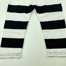 Load image into Gallery viewer, unisex striped, leggings / bottoms, elasticated, Inside leg: 25cm, FUC, size 0-1,