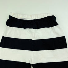 Load image into Gallery viewer, unisex white & black, leggings / bottoms, elasticated, Inside leg: 25cm, FUC, size 0-1,