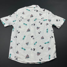 Load image into Gallery viewer, Boys Tilt, lightweight cotton short sleeve shirt, skateboards, EUC, size 4,