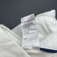 Load image into Gallery viewer, Boys Anko, linen / cotton short sleeve shirt, small mark shoulder, FUC, size 4,
