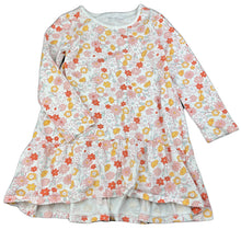 Load image into Gallery viewer, Girls Anko, floral cotton casual long sleeve dress, EUC, size 6, L: 51cm at front
