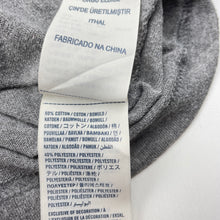 Load image into Gallery viewer, Boys Abercrombie, grey marle muscle t-shirt / top, armpit to armpit: 39cm, GUC, size 12,
