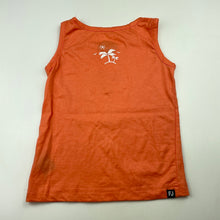 Load image into Gallery viewer, Girls Jack's, orange singlet top, FUC, size 6,