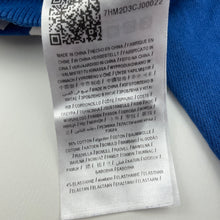 Load image into Gallery viewer, Boys Guess, blue zip hoodie sweater, FUC, size 12 months,
