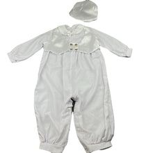 Load image into Gallery viewer, Boys Marjory Daw, off-white vintage baptism / christening outfit, FUC, size 12 months,