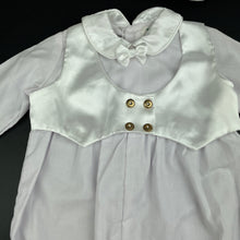 Load image into Gallery viewer, Boys Marjory Daw, off-white vintage baptism / christening outfit, FUC, size 12 months,