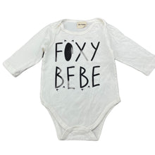 Load image into Gallery viewer, unisex ins baby, bodysuit / romper, fox, FUC, size 00,