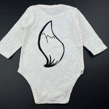 Load image into Gallery viewer, unisex ins baby, bodysuit / romper, fox, FUC, size 00,