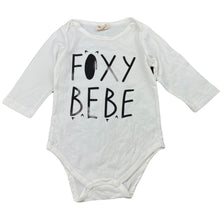 Load image into Gallery viewer, unisex ins baby, bodysuit / romper, fox, FUC, size 0,