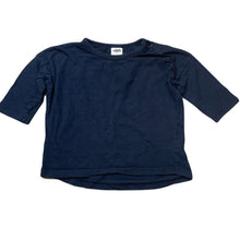 Load image into Gallery viewer, Boys Baby Berry, navy cotton long sleeve top, wash fade, FUC, size 0,