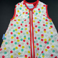 Load image into Gallery viewer, Girls The Gro Company, 0.5 Tog cotton grobag / travel sleeping bag, L: 68cm, EUC, size 000-00,