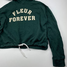 Load image into Gallery viewer, Girls H&M, fleece lined lightweight cropped hoodie sweater, EUC, size 11-12,
