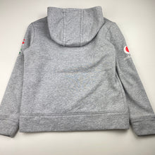Load image into Gallery viewer, unisex NRL Authentics, NZ Warriors Canterbury fleece lined hoodie sweater, marks, pilling, FUC, size 8,