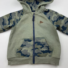 Load image into Gallery viewer, Boys Target, fleece lined zip hoodie sweater, FUC, size 0,