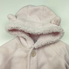 Load image into Gallery viewer, Girls Pumpkin Patch, pink fleece jacket / coat, FUC, size 00,