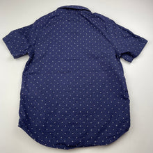 Load image into Gallery viewer, Boys Target, navy cotton short sleeve shirt, mark right shoulder, FUC, size 7,