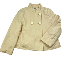Load image into Gallery viewer, Girls Chloe, blush, lined cotton jacket, light mark back right shoulder, FUC, size 4,