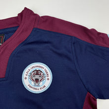 Load image into Gallery viewer, Boys FOURTEEN, Leichhardt Tigers sports / activewear top, armpit to armpit: 41cm, EUC, size 10-12,