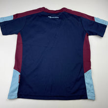 Load image into Gallery viewer, Boys FOURTEEN, Leichhardt Tigers sports / activewear top, armpit to armpit: 41cm, EUC, size 10-12,