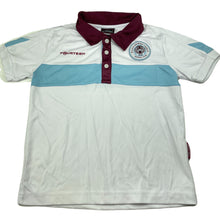 Load image into Gallery viewer, Boys FOURTEEN, Leichhardt Tigers sports / activewear polo top, armpit to armpit: 40cm, EUC, size 10-12,