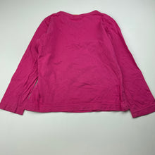 Load image into Gallery viewer, Girls Fun Spirit, pink cotton long sleeve t-shirt / top, FUC, size 6,