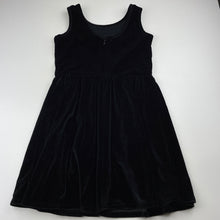 Load image into Gallery viewer, Girls Tutus & Tambourines, black velvet & sequin party dress, EUC, size 6, L: 62cm