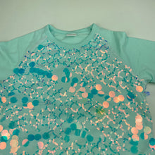 Load image into Gallery viewer, Girls F&F, lightweight sweater / top, sequins, marks on front, FUC, size 11-12,