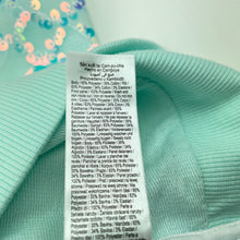 Load image into Gallery viewer, Girls F&F, lightweight sweater / top, sequins, marks on front, FUC, size 11-12,