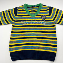 Load image into Gallery viewer, Boys SPORTKING, knitted sweater / jumper, armpit to armpit: 36cm, shoulder to cuff: 41cm, EUC, size 7-8,