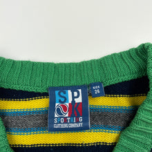 Load image into Gallery viewer, Boys SPORTKING, knitted sweater / jumper, armpit to armpit: 36cm, shoulder to cuff: 41cm, EUC, size 7-8,