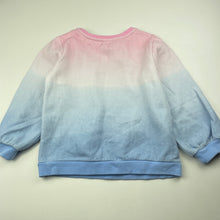Load image into Gallery viewer, Girls Target, fleece lined sweater / jumper, light marks on front, FUC, size 6,