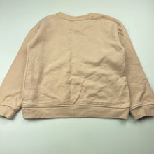 Load image into Gallery viewer, Girls Target, embroidered cotton sweater / jumper, light marks left sleeve, FUC, size 6,