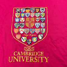 Load image into Gallery viewer, Girls University of Cambridge, cotton t-shirt / top, FUC, size 7-8,