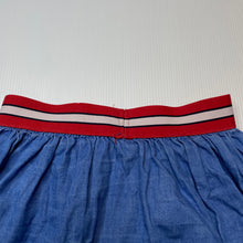 Load image into Gallery viewer, Girls Cotton On, lightweight cotton skirt, elasticated, L: 23cm, GUC, size 1,