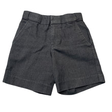 Load image into Gallery viewer, Boys On Campus, grey school shorts, elasticated, FUC, size 4,