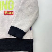 Load image into Gallery viewer, Boys QTDINI KIDS, fleece lined sweater / jumper, no size, armpit to armpit: 38cm, shoulder to cuff: 42cm, FUC, size 8-9,