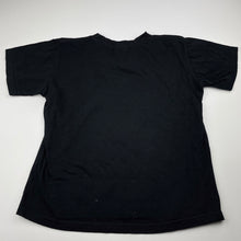 Load image into Gallery viewer, Boys black, cotton t-shirt / top, night vision, no size, L: 47cm, armpit to armpit: 41cm, GUC, size 10-11,